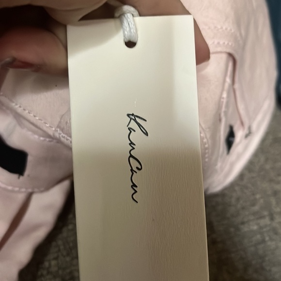 KanCan Light Pink Estillo Skinnys Zip Ankle Raw Hem 3/25 - Picture 2 of 2